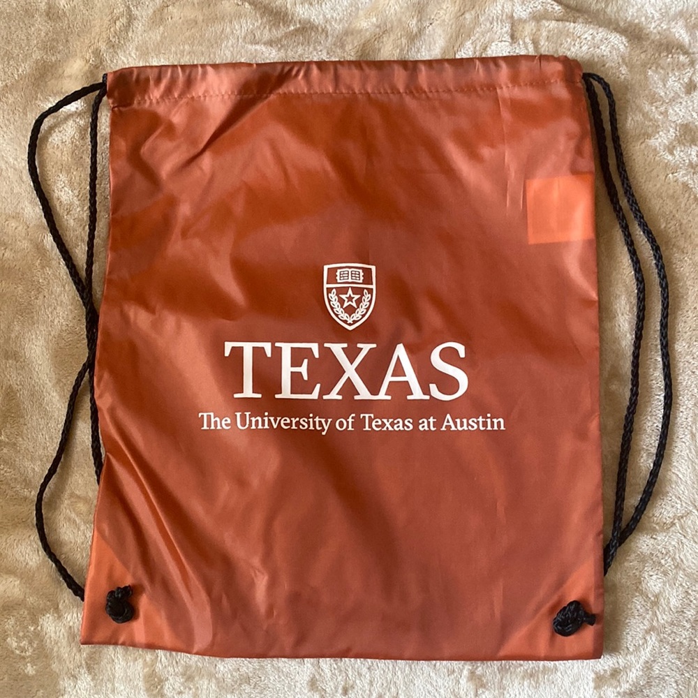 New UT Austin The University of Texas at Austin Longhorns Drawstring Backpack